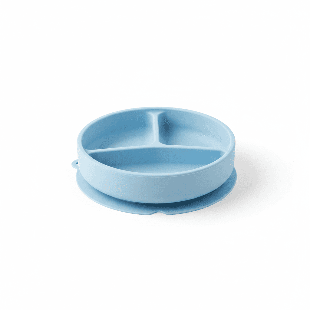 Assiette Ventouse Silicone Bébé