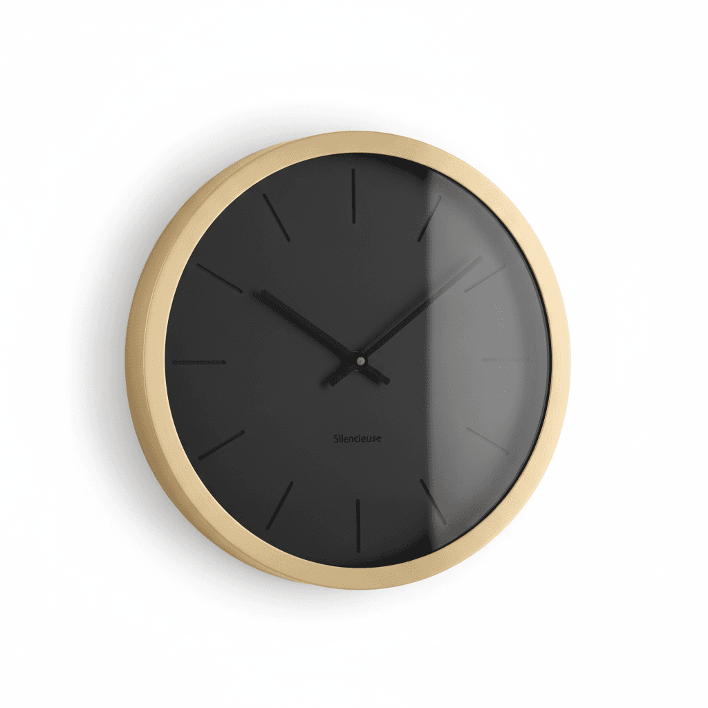 Horloge Murale Silencieuse Design