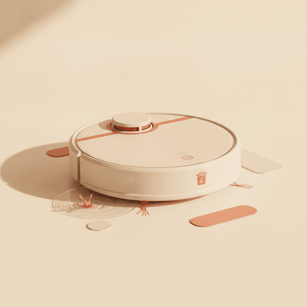 Robot Aspirateur Connecté — Cartographie Laser